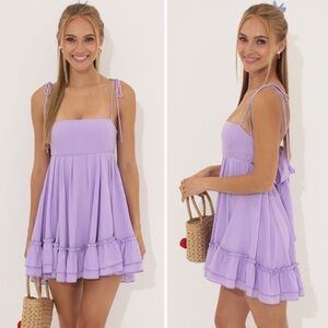 Lucy in the Sky Lavender Dress